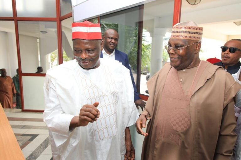 Atiku Visits Kwankwaso in Kano, Says It’s Time to Unite, Restore Good Governance