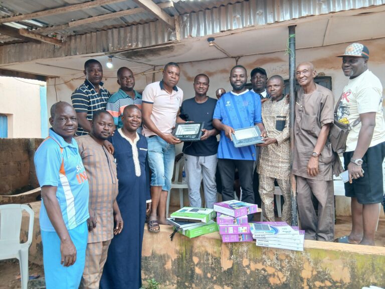 ADLAT, Lekan Abiola Donate Solar Lights to Abiola Community, Pledge Continuous Support