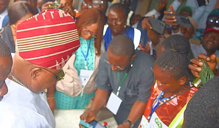Adeleke Casts Vote as Osun Voters Turn Out Early